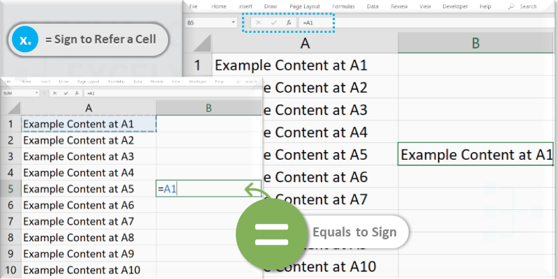 Excel Take Data From Another Cell