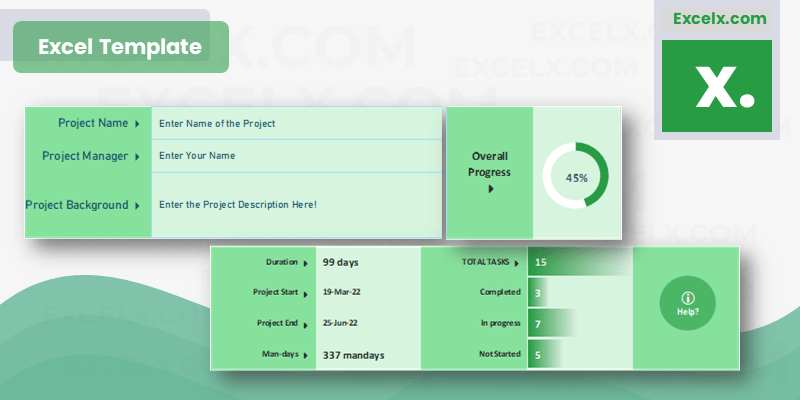 excel template project