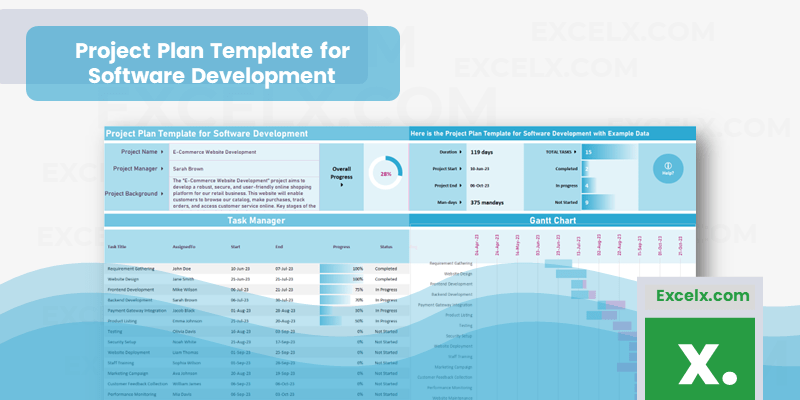 Project Plan Template for Software Development