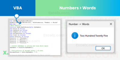 Convert Number to Words in Excel - Excel