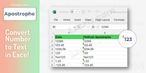 Convert Number to Text in Excel: Formula, Methods & Pro Tips | Excelx.com