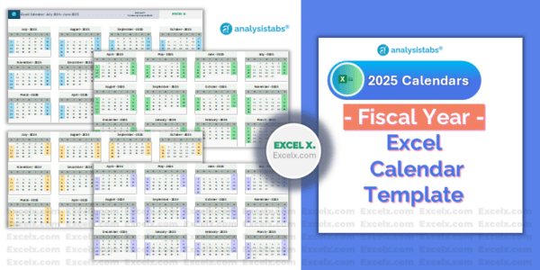 2025 Calendar Excel Templates (Free Download) - Excel