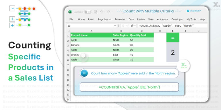 Mastering the Excel COUNTIFS Function: Comprehensive Guide, Tips, and ...