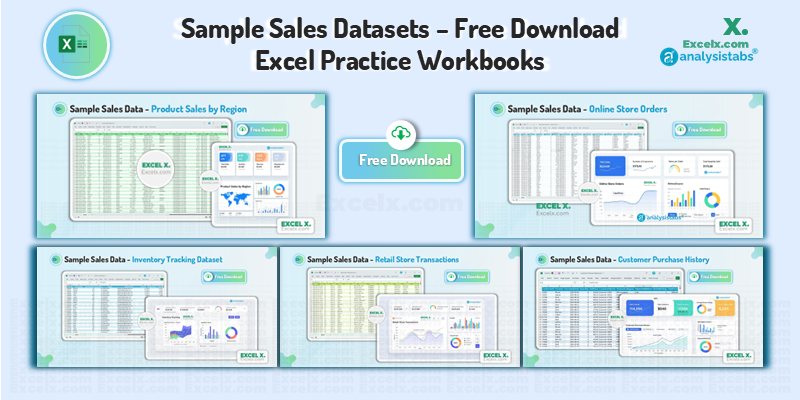 Free Sample Sales Data Excel Download