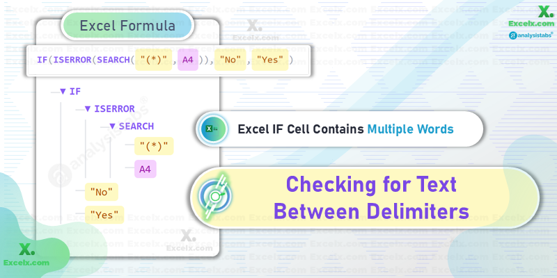 Checking for Text Between Delimiters