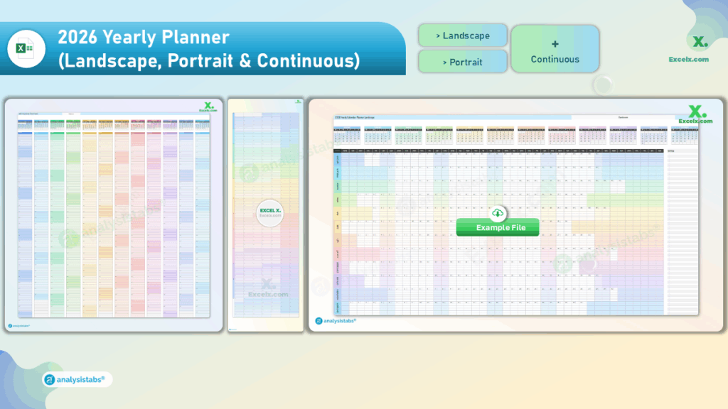 2026 Yearly Planners
