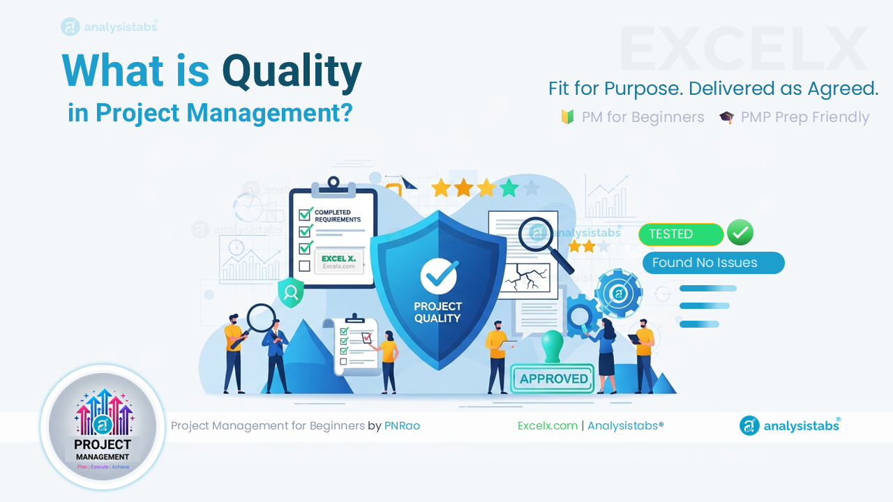 quality-project-management Quality in project management diagram showing the three-stage quality framework of quality planning, quality assurance, and quality control